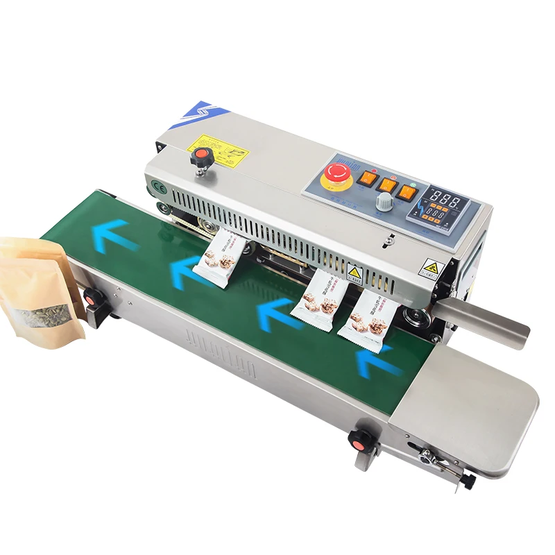 FRB-770I HUALIAN Automatic High Frequency Continuous Heat  Band Sealer Seal for Plastic Bags Bag Sealing Packing Machine