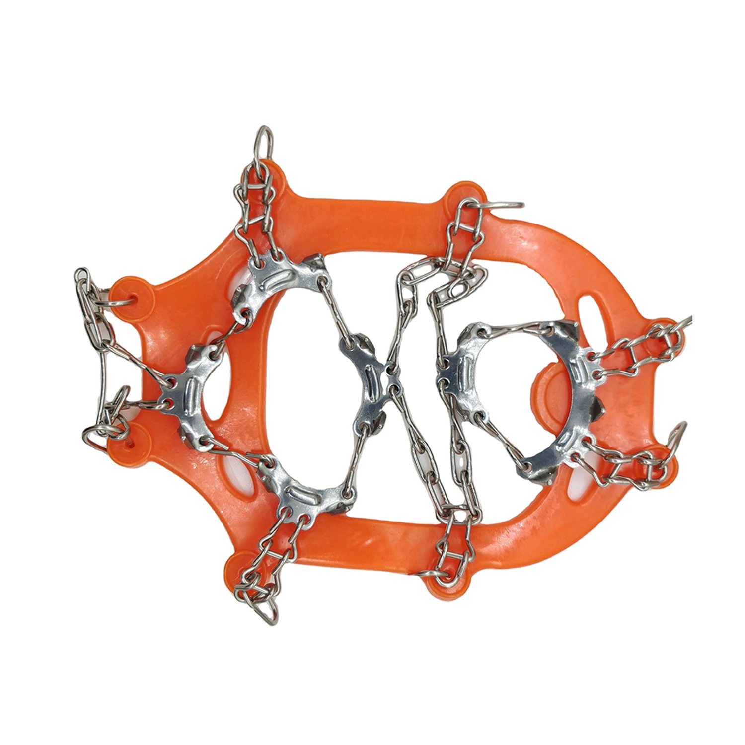 Durable Silicone Protective cover 15 bite cleat anti slip snow Crampon Walk Traction Ice spikes