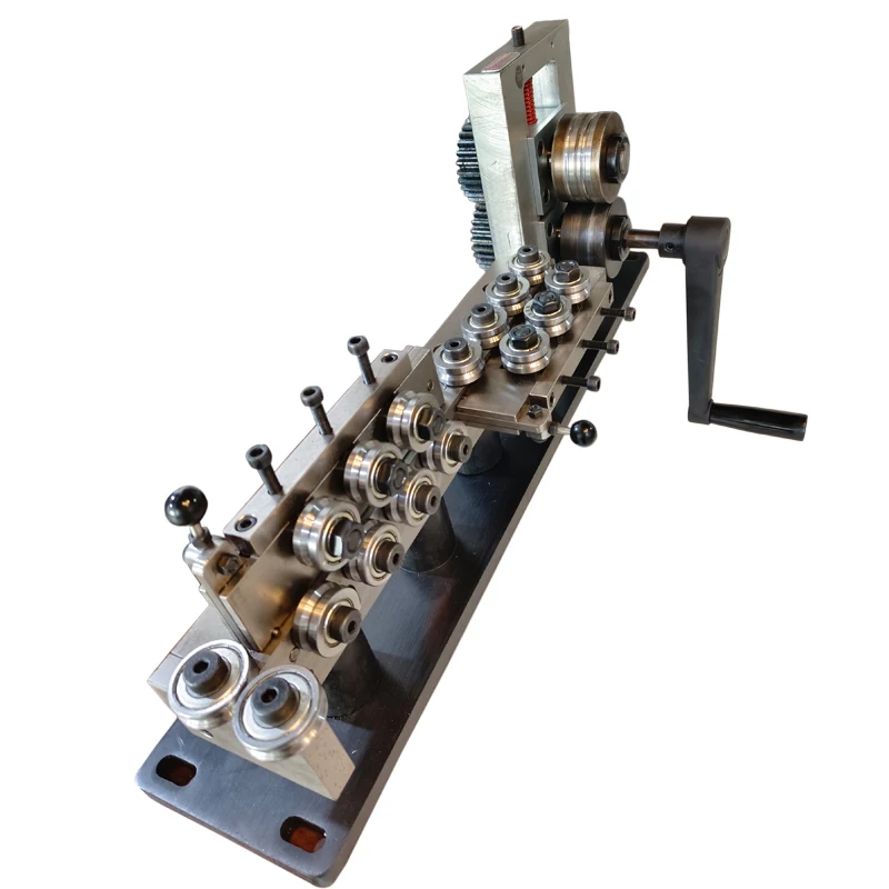 High Performance wire straightening rollers 4mm 6.35mm 1/4' tube straightening machine