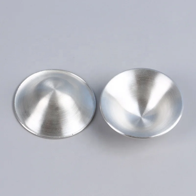 CE certificate 999/925 silver nursing cup breastfeeding silver cups reuse silver nipple cups breastfeeding pad nipple shield