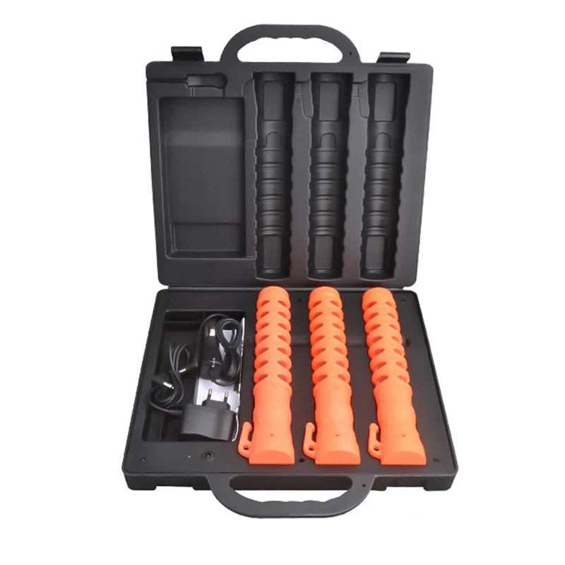 Hot Selling Rechargeable  Security Traffic Baton Multifunction LED Traffic Baton Light Stick