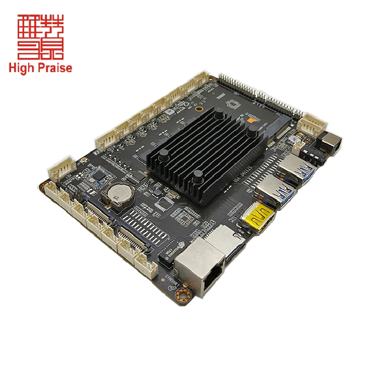 Материнская плата Rockchip 3399 6 ядер 2 0 ГГц android с ОС 7