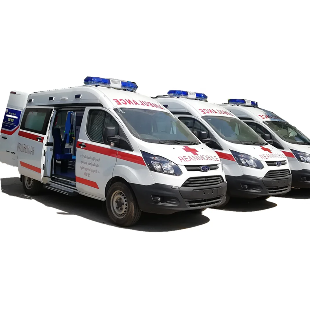 china 4 wheel negative pressure compartment patient condition monitoring ambulance car sale