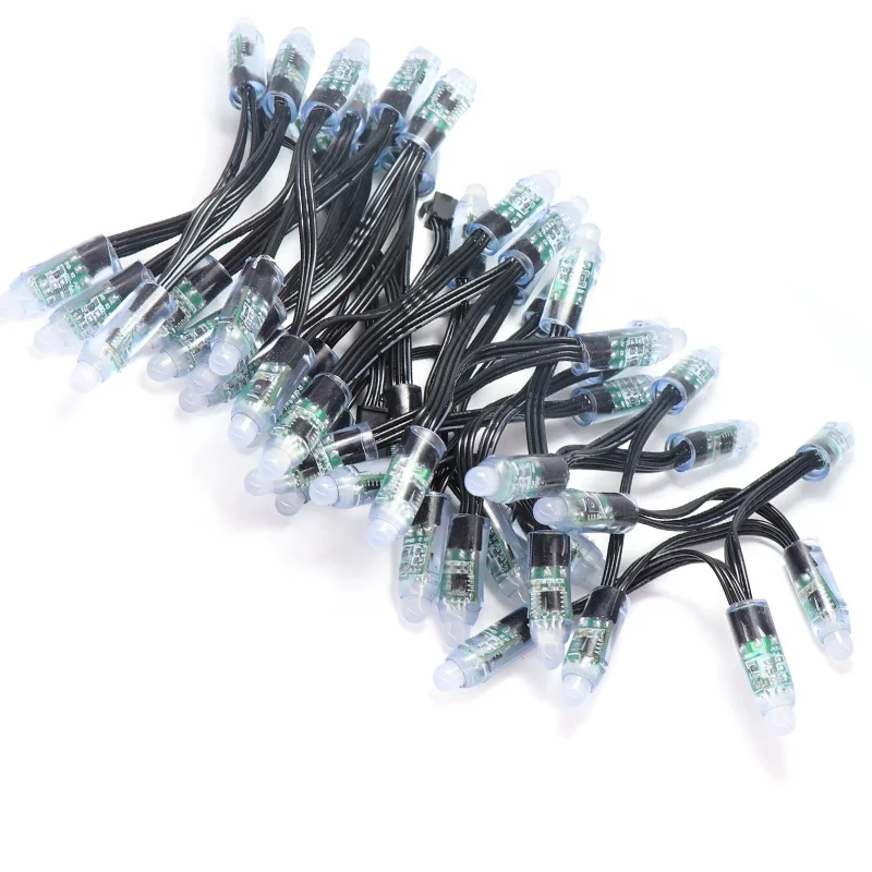 Wholesale LED Pixel Light 12mm WS2811 IC 12V 5V LED Module  waterproof Smart Pixel Christmas Lights