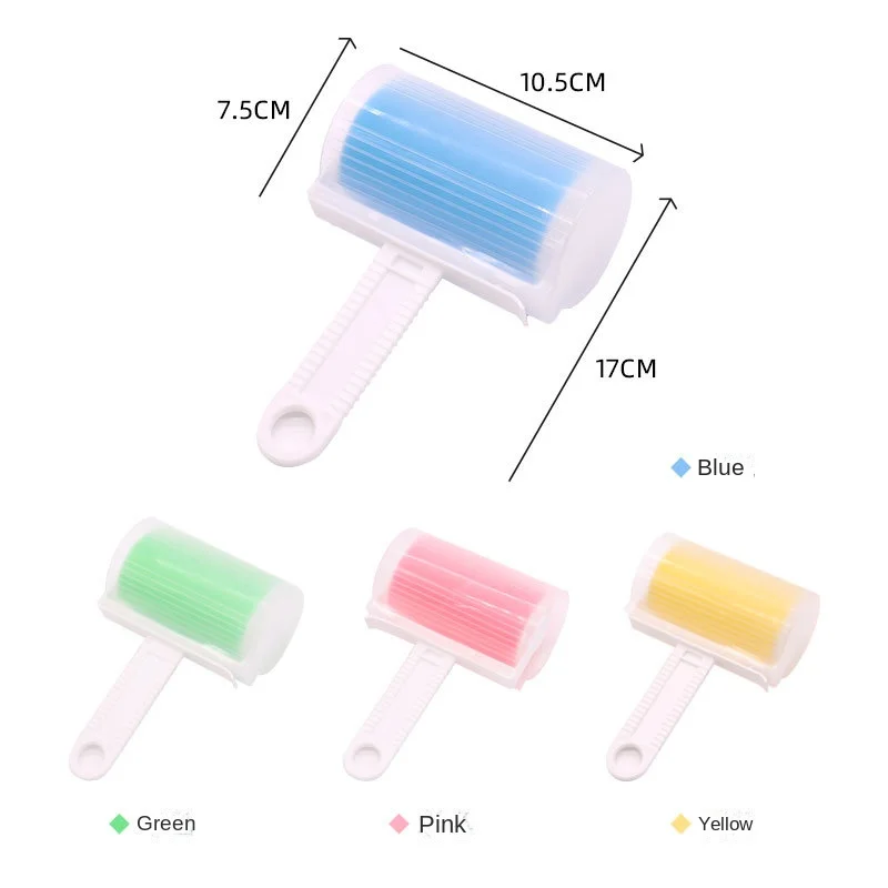 Portable Lint Remover Clothes Dust Wiper Cat Dog Comb Shaving Hair Pet Hair Remover Brush Washable Reusable Sticky Roller