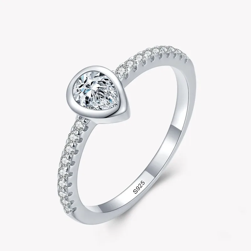 Ready to ship new trends aros de plata 925 oem jewelry rings silver sterling 925