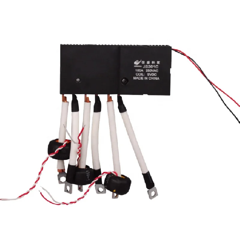 JIASHENG Brand Three Phase 100A electronic Magnetic latching relay coil catching