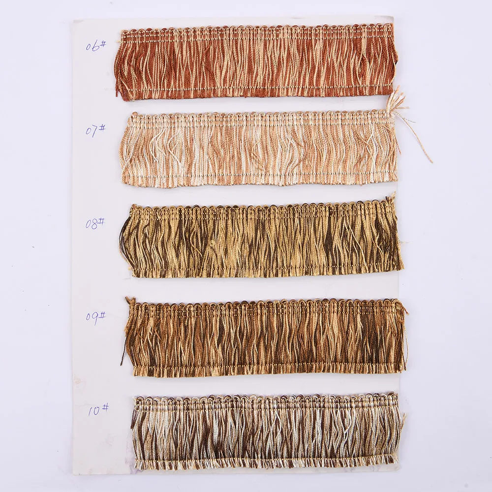 Decorative 4.5cm Fringe Trimming Tassel Upholstery for Sofa