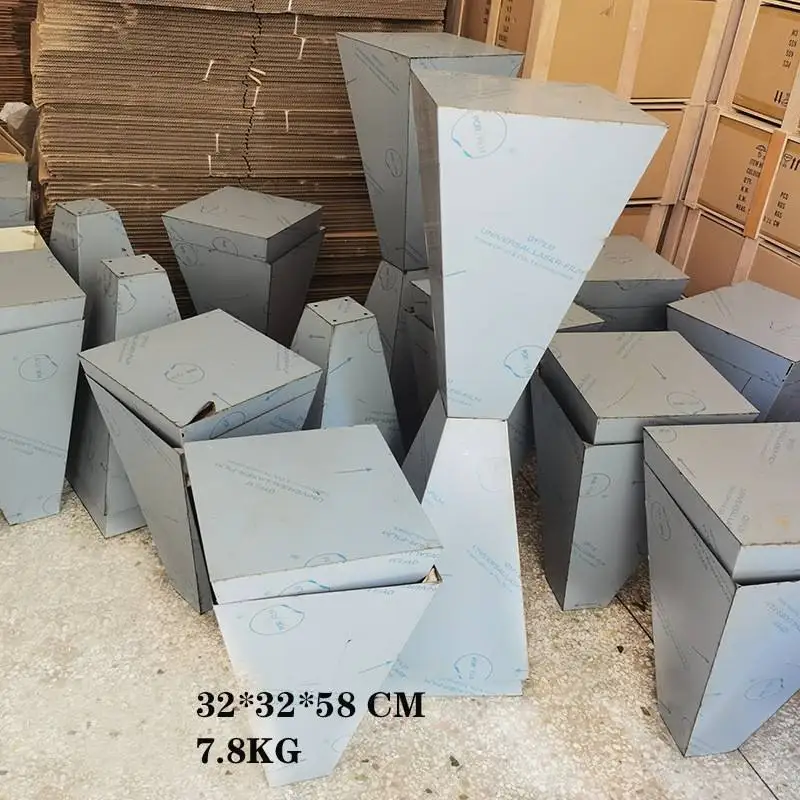 Stainless Steel Gold Table Centerpiece Flower Stand for Wedding Decoration