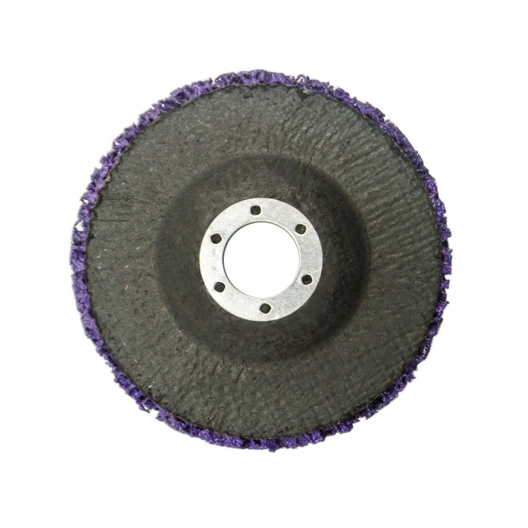 SATC Cleaning battery Diameter 4-1/2' CBS Clean/Strip Disc for Angle Grinders, Purple, 115mm