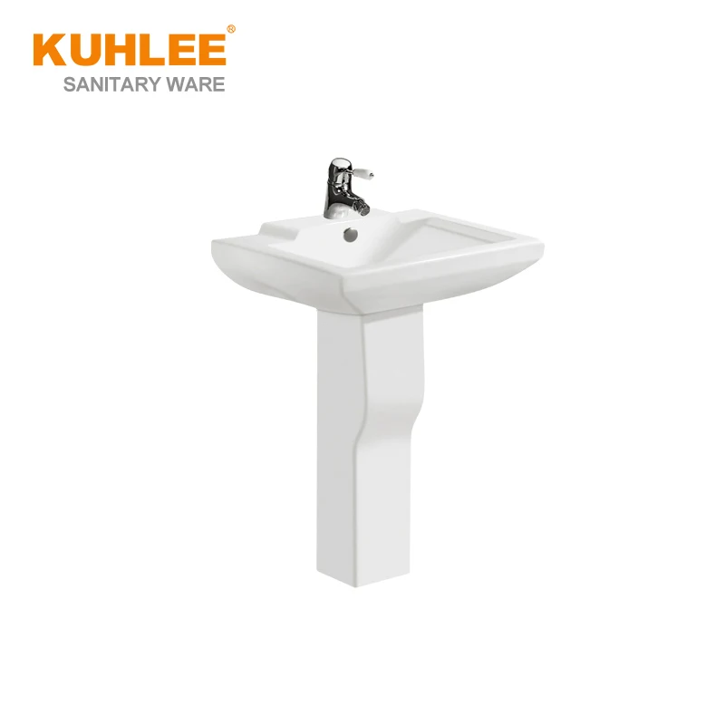 
Chaozhou ceramic outdoor wc spy toilet bowl cam watertank freestanding wash hand basin KL1023-3023 
