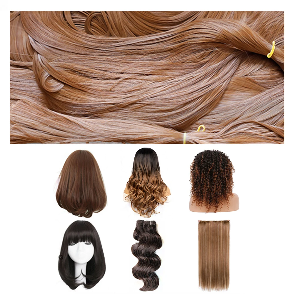 Полное тусклое высокотемпературное синтетическое волокно для наращивания волос сырье для Омбре оплетка африканские синтетические волосы волокно