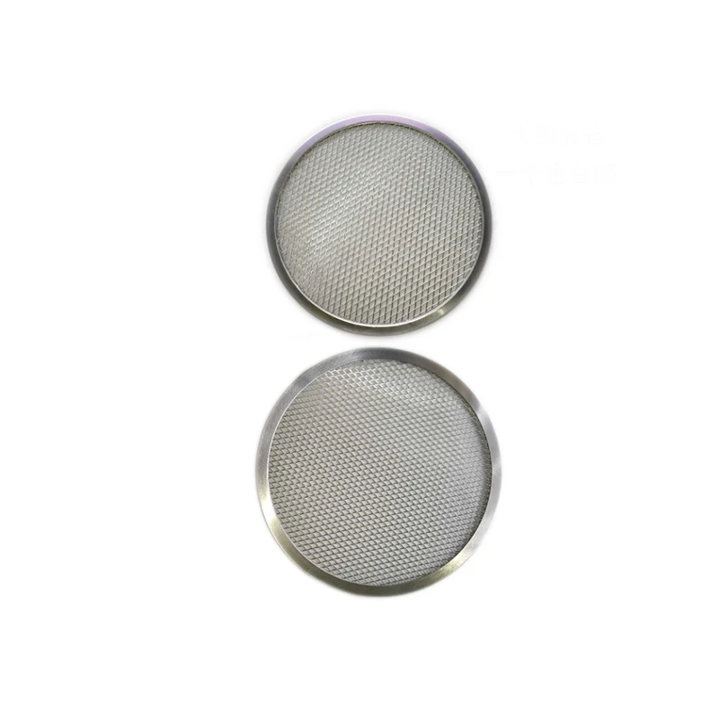 316 Stainless Steel 12 Inch Pizza Pan Round Metal Baking Tray