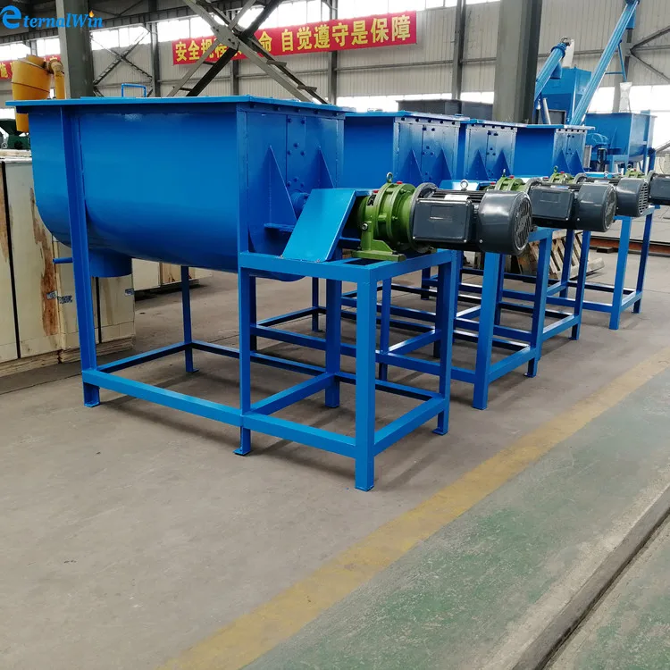 500KG/Batch animal feed mixer equipment  horizontal feed mixer poultry feed mixing machine