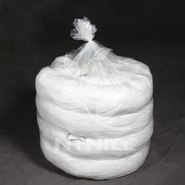 OIL SNARE ON A ROPE HEAVY OIL ABSORBENT BOOM