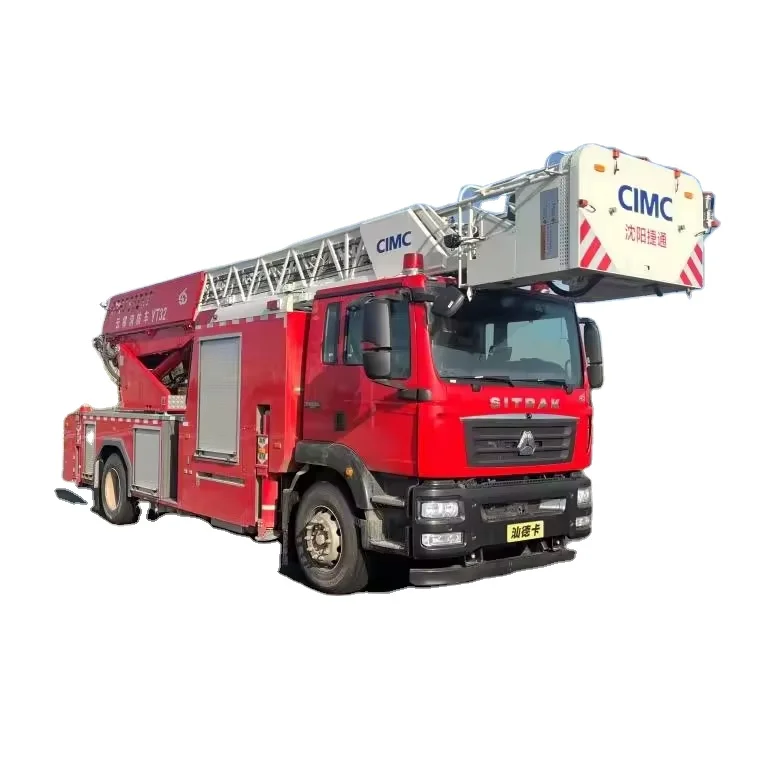 Hubei Shunfeng New 4 * 2 Price Discount Cloud Ladder Fire Truck is Hot Selling