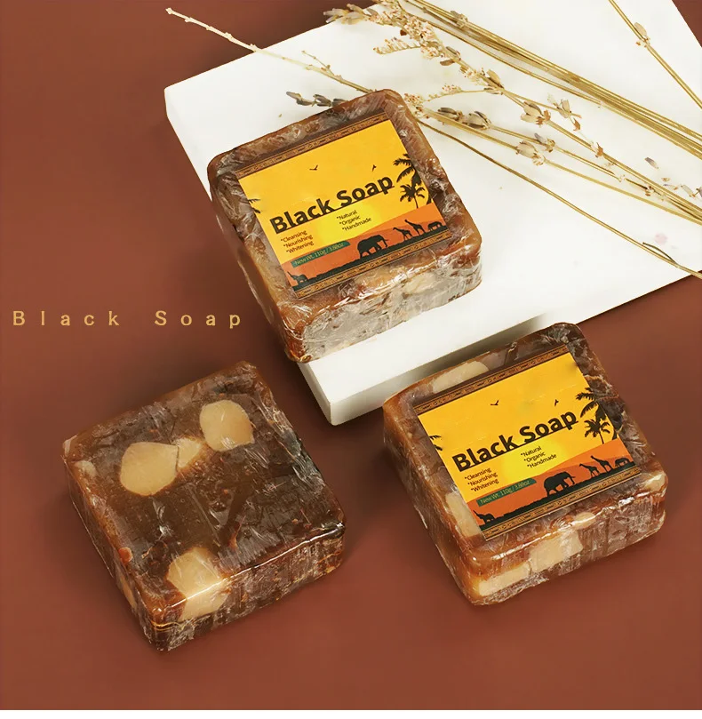 High quality custom private label custom weight african black soap