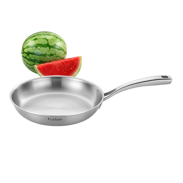 2022 Axa- Non Stick Stainless Steel Frying Pan Best Price Cookware Frypan With SS Handle