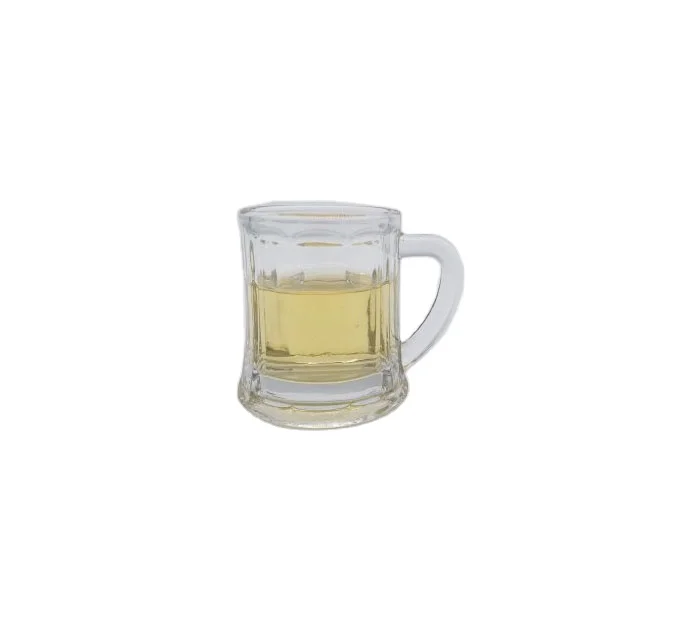 50MLShot Glasses Cup Handled Korean Style 1.5oz Mini Beer Glass Shot Glasses Coffee Shot Glass Cup