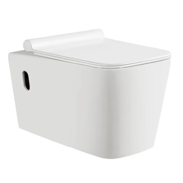 Small-sized smart wall-mounted Fully automatic smart Five-stage cyclone siphon water-saving toilet