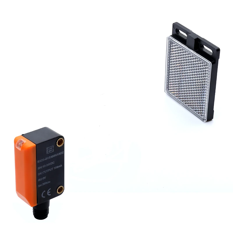 Retro Reflective Type 3M Pnp No Car Photoelectric Detector Sensor For Parking