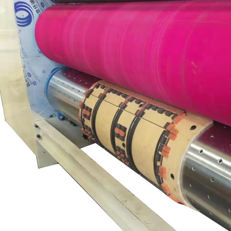 Globally served fully automatic corrugated box flexo printing machine