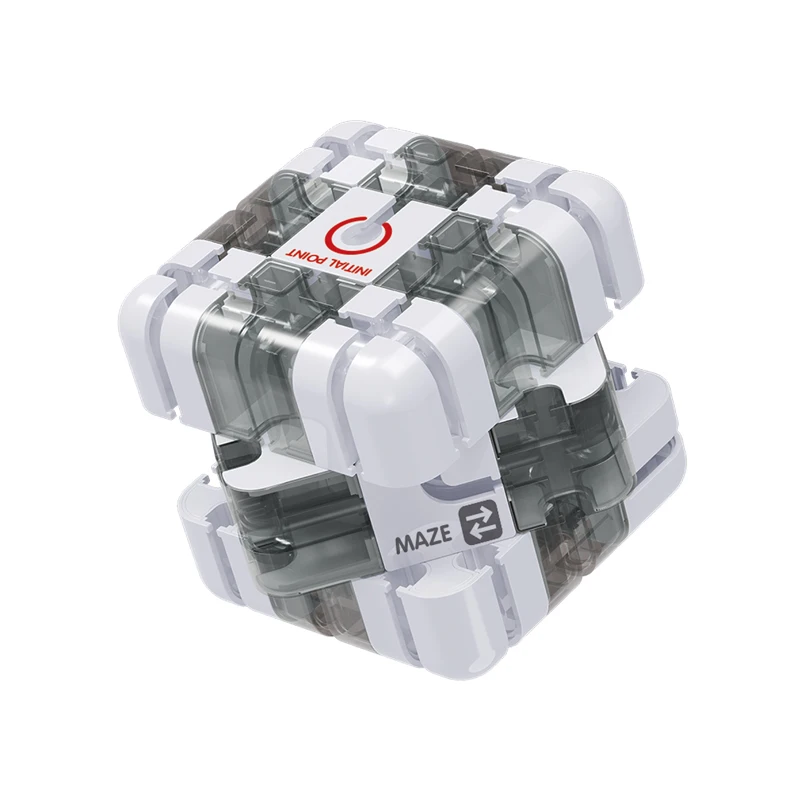 3D maze 3x3 speed cube with steel ball rolling decompression kids maze cube educational toys for kids learning