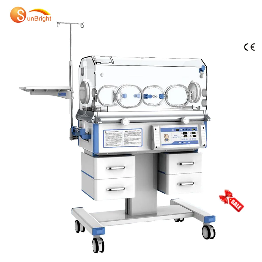 ICU Neonatal Care Infant Care Warmer device Medical Infant Incubator for Hospital