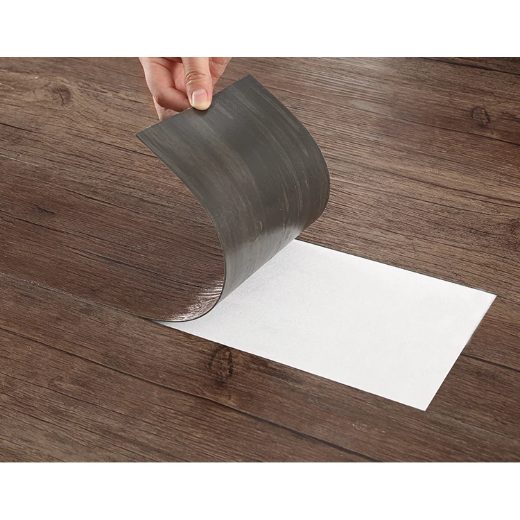 
Wood Grain design Pvc Abrasion Resistant floor Self-Adhesive Decorative sticker 