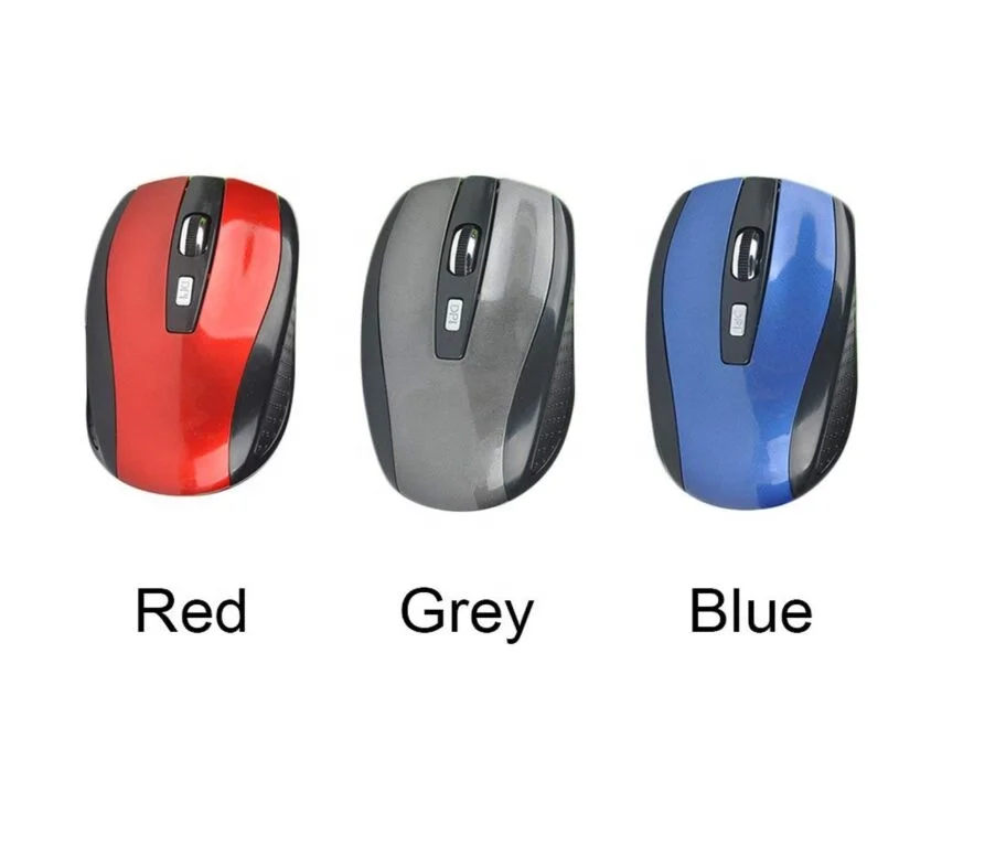 Promotion Gift Mini 2.4G Wireless Mouse 6D 1000DPI PC Wireless Mouse Receiver with USB Interface