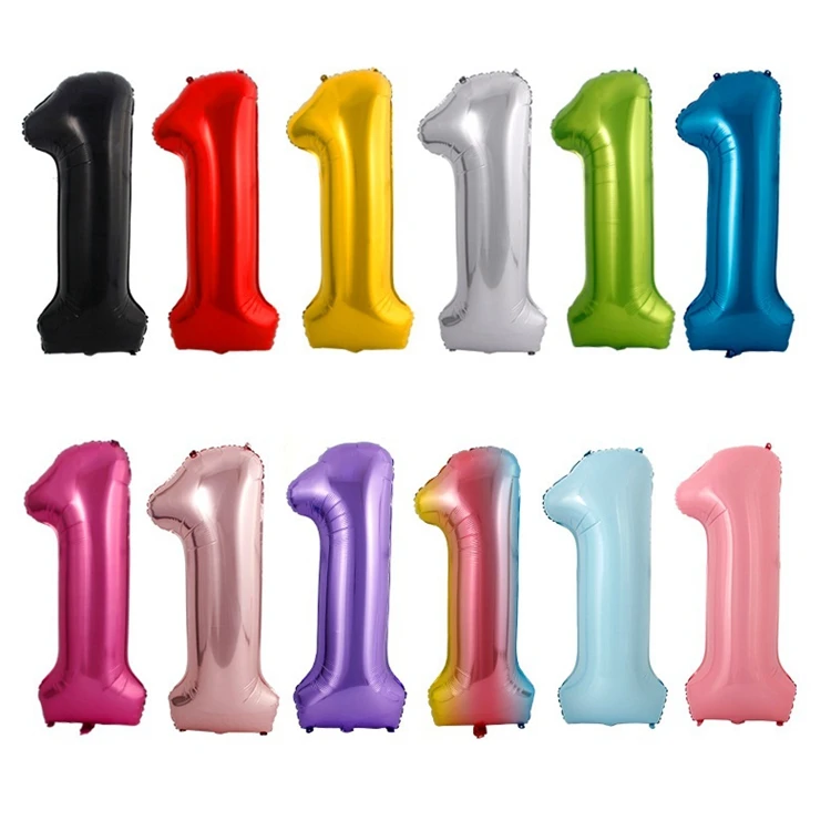 Новое поступление 2021 г. воздушные шары Globos из фольги зеленый Гелиевый шар 40 дюймов с цифрами для фотосессии на годовщину