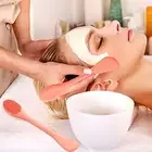 2024 Factory Hot selling Custom Silicone Facial Brush Lip Nose Cleaning Scrubber Scrub Masking Applicator