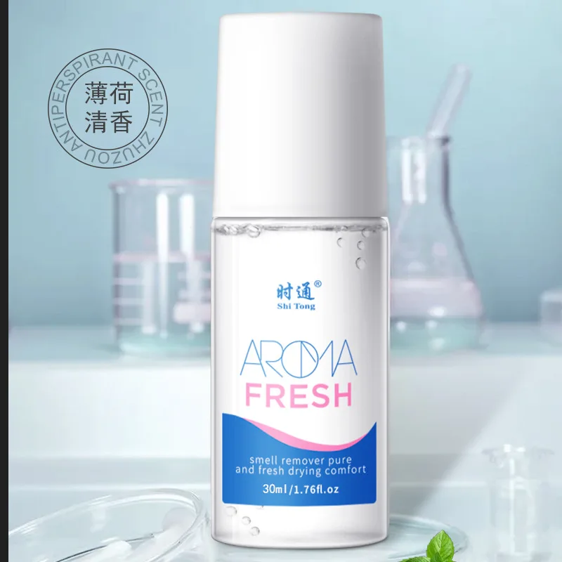 Roll-on Body Odor Antiperspirant Spray wholesale women underarm armpits sweat anti removes natural organic alum deodorants