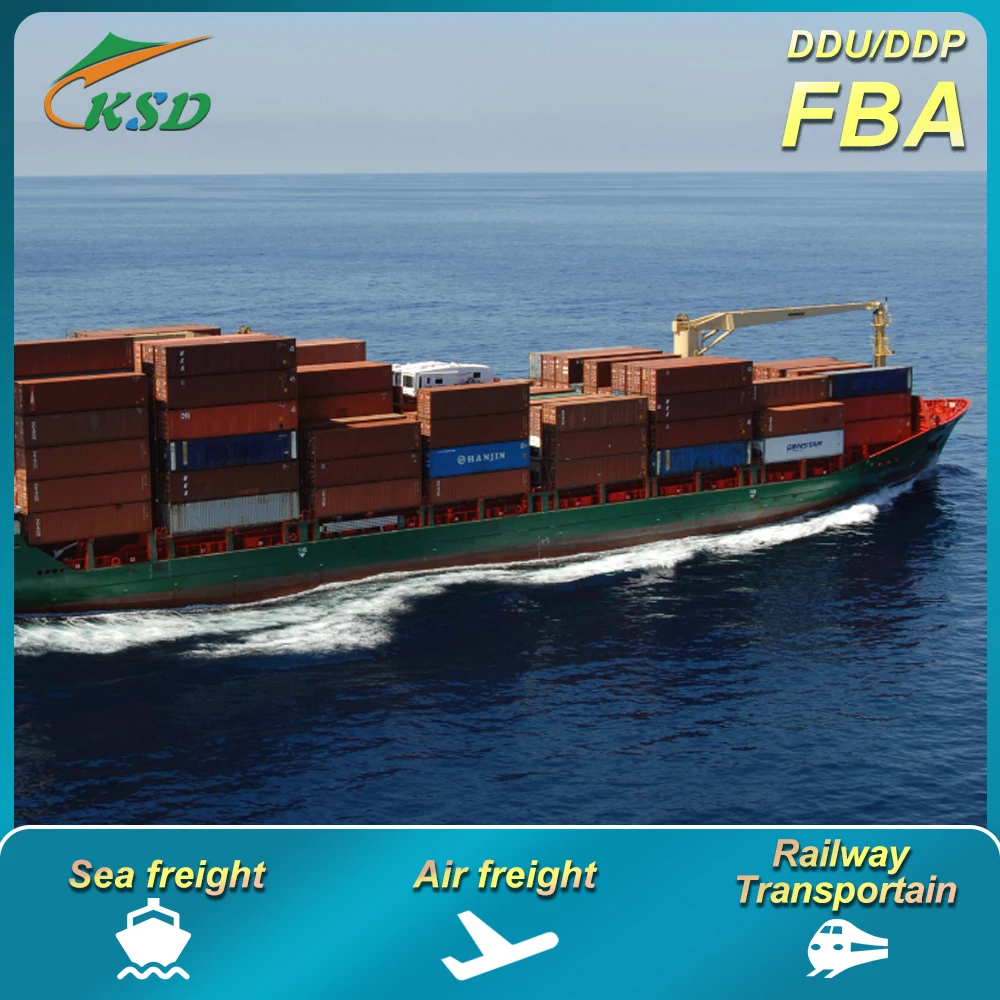 Cheapest Rates Logistics Agent Amazon FBA Express Sea Freight Forwarder from China to Europe USA Air Freight Shipping Top Key