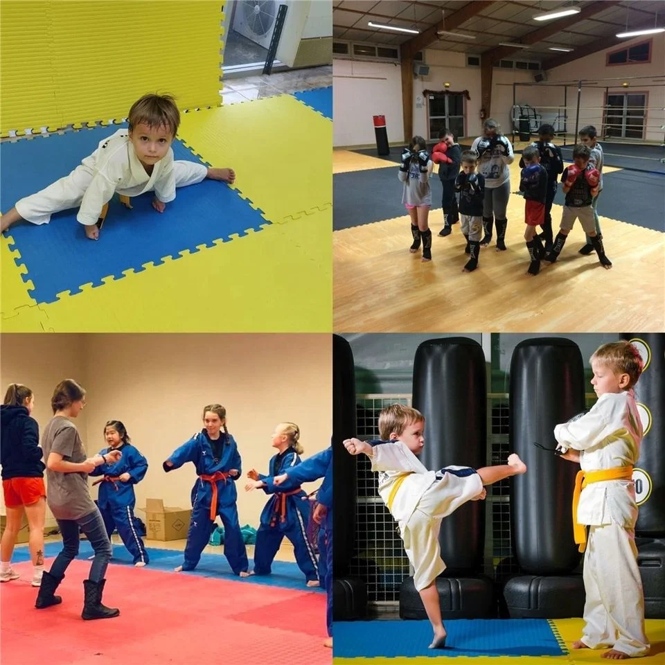 High Quality Karate Exercise Play Mat EVA Foam Taekwondo Puzzle Floor for Gym