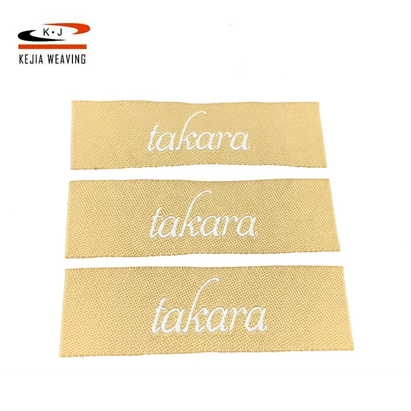 Customized Clothing Woven Labels Printing/Garment Satin Tags/Fabric Brand 1000 PCS A Lot
