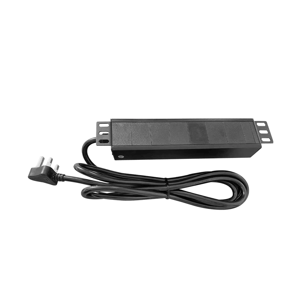 Корпус из алюминиевого сплава, индийские БРП розетка 6 / 16A 4 подъездных путей, outelts Индия БРП Розетка с USB и типа C