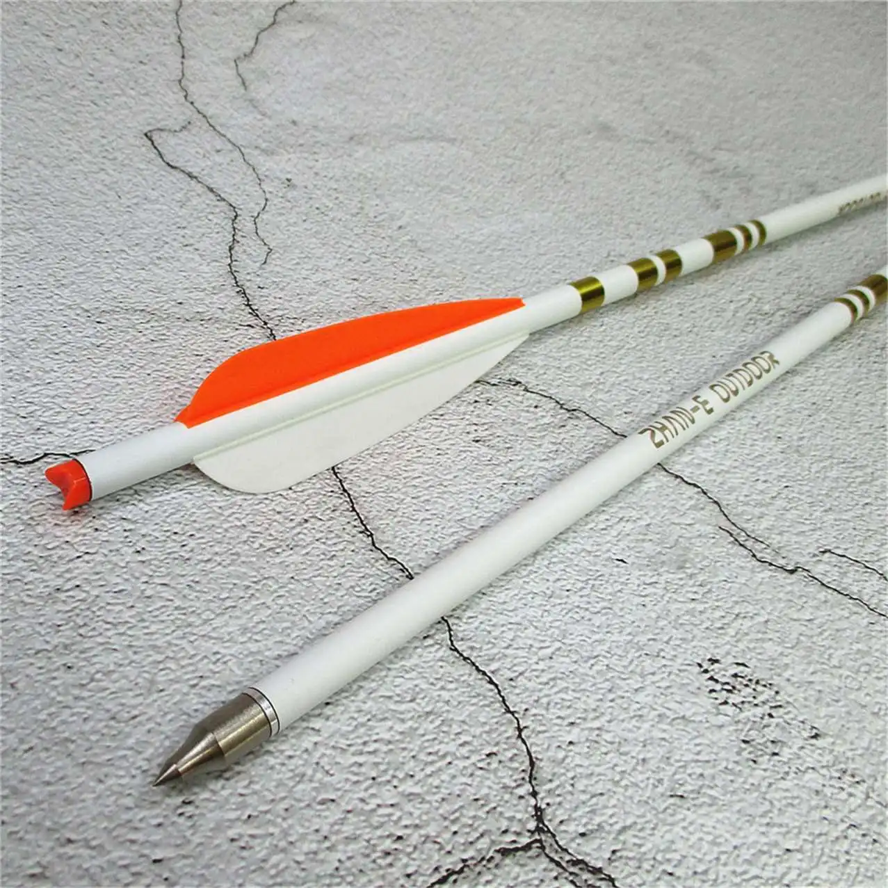 Hot Selling Mix Carbon Fiber Archery Crossbow Bolt Woven Layer with Vanes Compound Arrow Crossbow