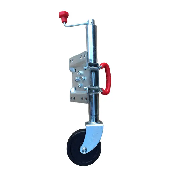 Heavy Duty Jockey Wheel Swing Up Jockey Wheel Trailer Jockey Wheel With Heavy Duty Tube Clamp With Mounting Brackets