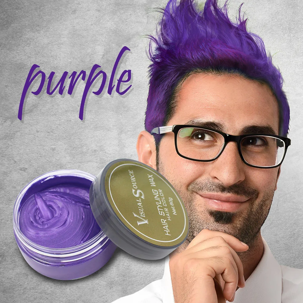 OEM/ODM visualsource Color Matte Hair Wax,color styling