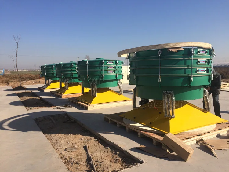 hot sale tumbler screening machine for limestone calcium carbonate corundum abrasive sand sulfur granules