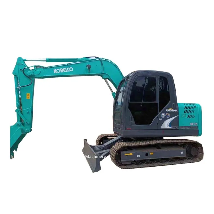 Made in japan kobelco small kobelco SK75 SK200 excavator 7 ton ready to ship used excavator
