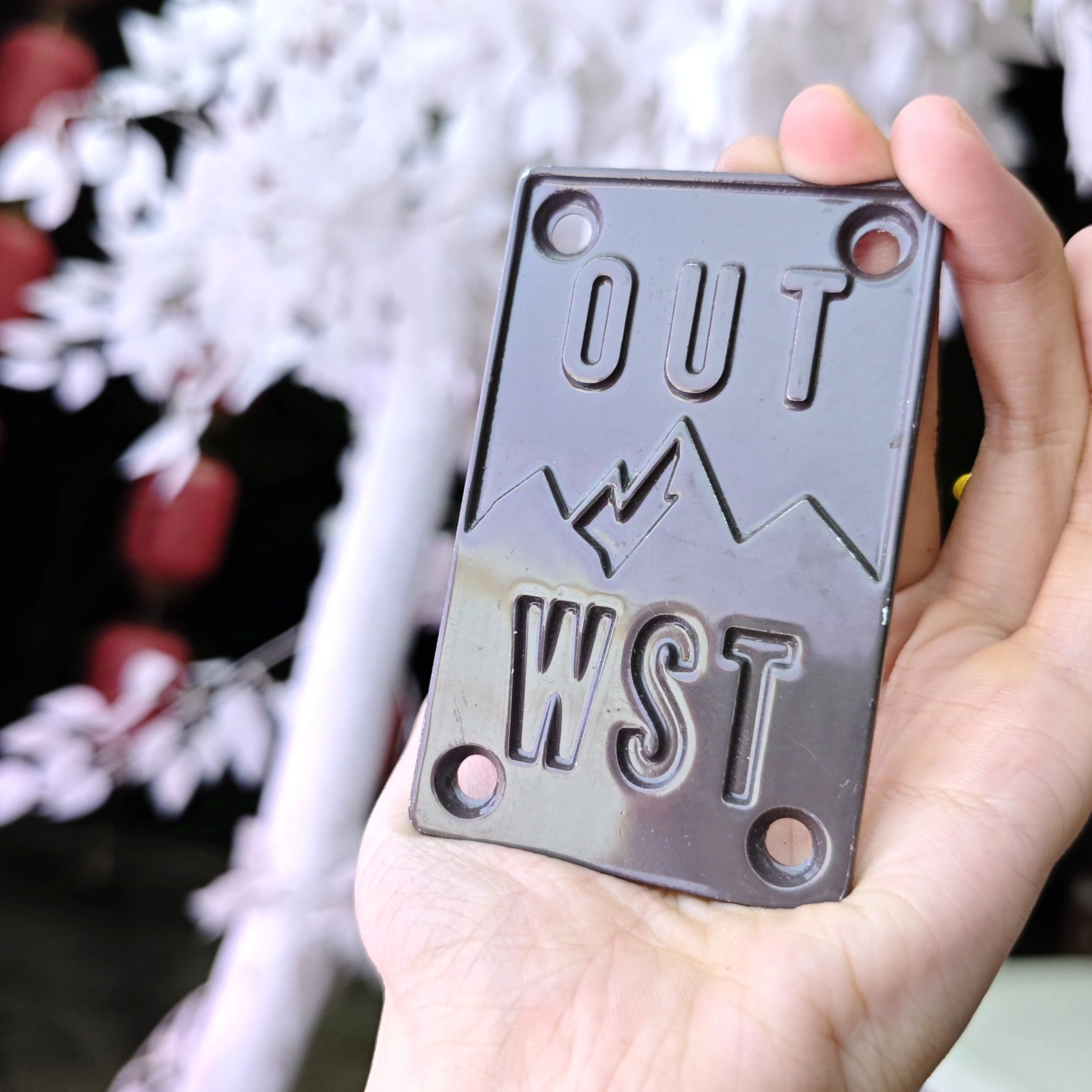 3D пластина Хром Нержавеющая сталь металлический логотип значки на заказ