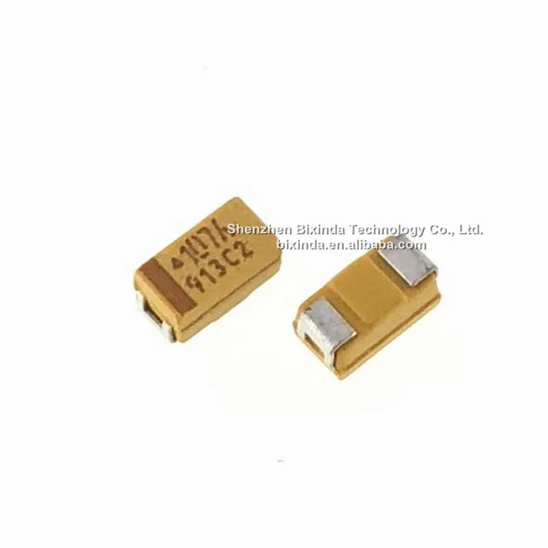 Tantalum capacitor Type A 10V10UF A 3216 10% TAJA106K010RNJ SMD tantalum capacitor yellow