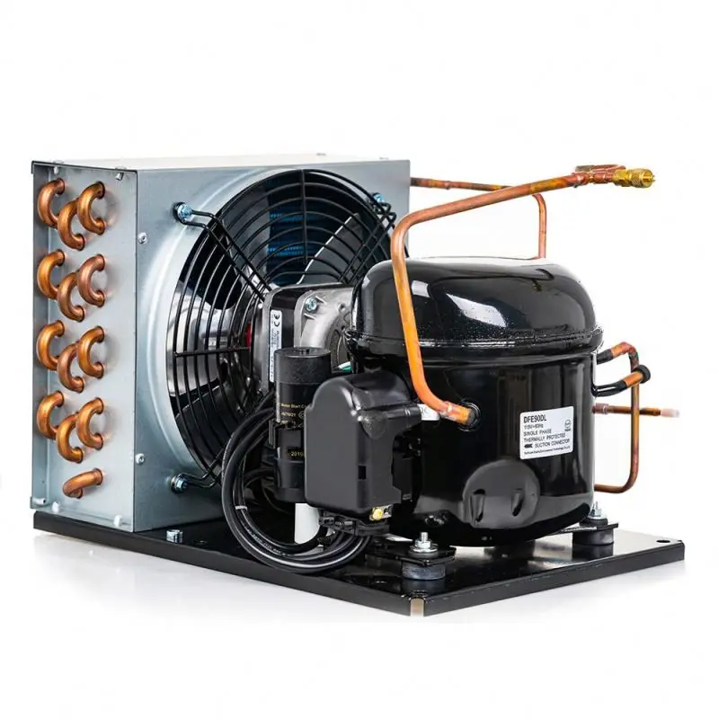 SECOP hermetic compressor upright air cooled refrigeration condensing
