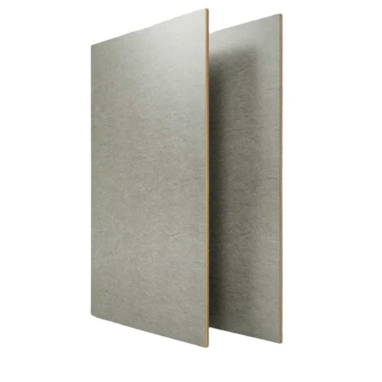 18mm skin feeling super matte soft touch  uv finish  MDF wood board made in China