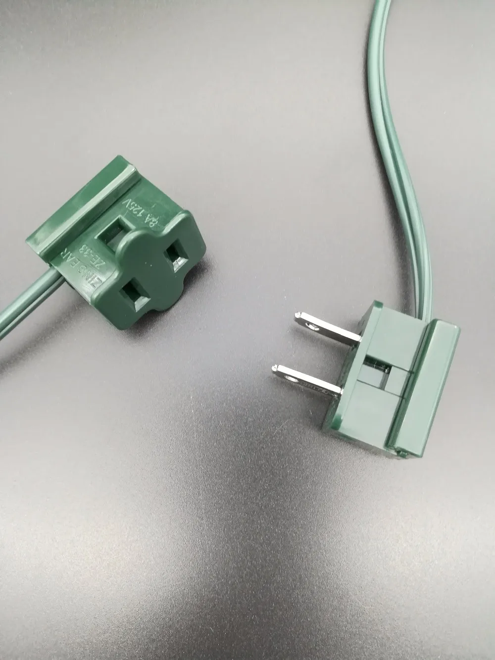 12C9-500G1 500 футов 12 дюймов зеленый SPT-1 18AWG провода C9 Рождественская гирлянда с магнитным основанием светодиодная