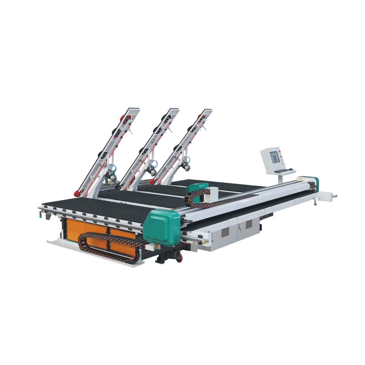4028 станок для резки стекла с ЧПУ, станок для резки плавающего стекла, многофункциональная машина для резки стекла