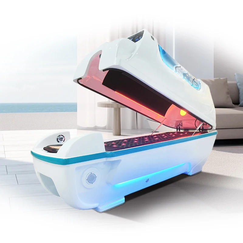 Guangyang safe and durable construction 1-45 minutes infrared sauna pods Infrared sauna capsule in beauty salon