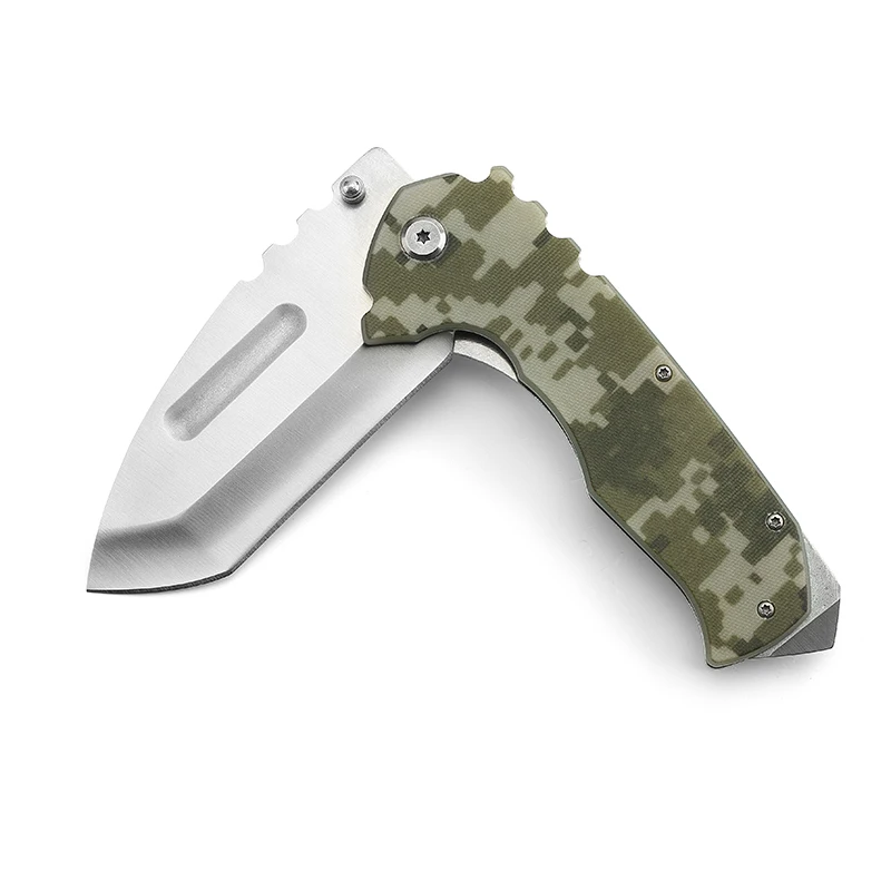 camouflage pocket knife  stainless steel small knife Camping Tools